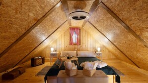 1 soverom, strykejern/-brett, reiseseng for barn og wi-fi (inkludert)