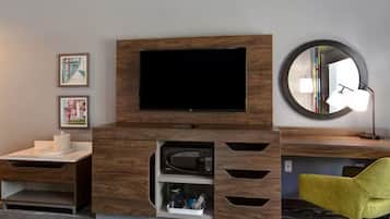 Desk, laptop workspace, iron/ironing board, free WiFi