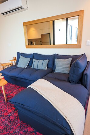 Appartement Confort, vue océan | Salle de séjour