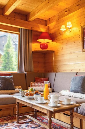 Interior - Mont Vallon #35 - 10 guests - Ski in - Ski out (Les Allues)