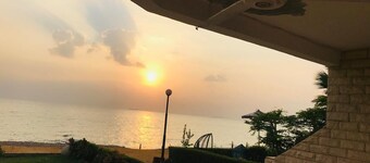 Sea View Bliss Private Beach Access, Full AC in Ain Sokhna - 2 bedrooms