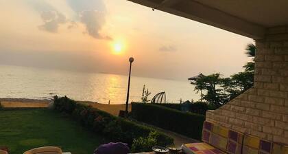 Sea View Bliss Private Beach Access, Full AC in Ain Sokhna - 2 bedrooms