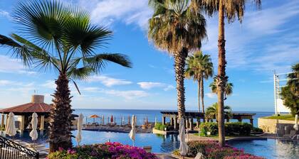 CABO 5-STAR RESORT OCEANVIEW-BEACHFRONT JR SUITE at Pueblo Bonito Sunset Beach