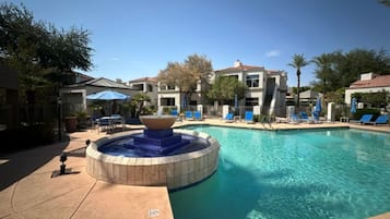 Beheizter Pool