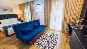 Suite Deluxe | Literie hypoallergénique, bureau