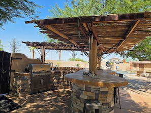 Outdoor dining