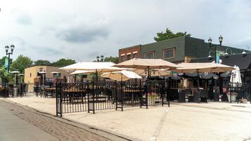 Udendørs spisemuligheder