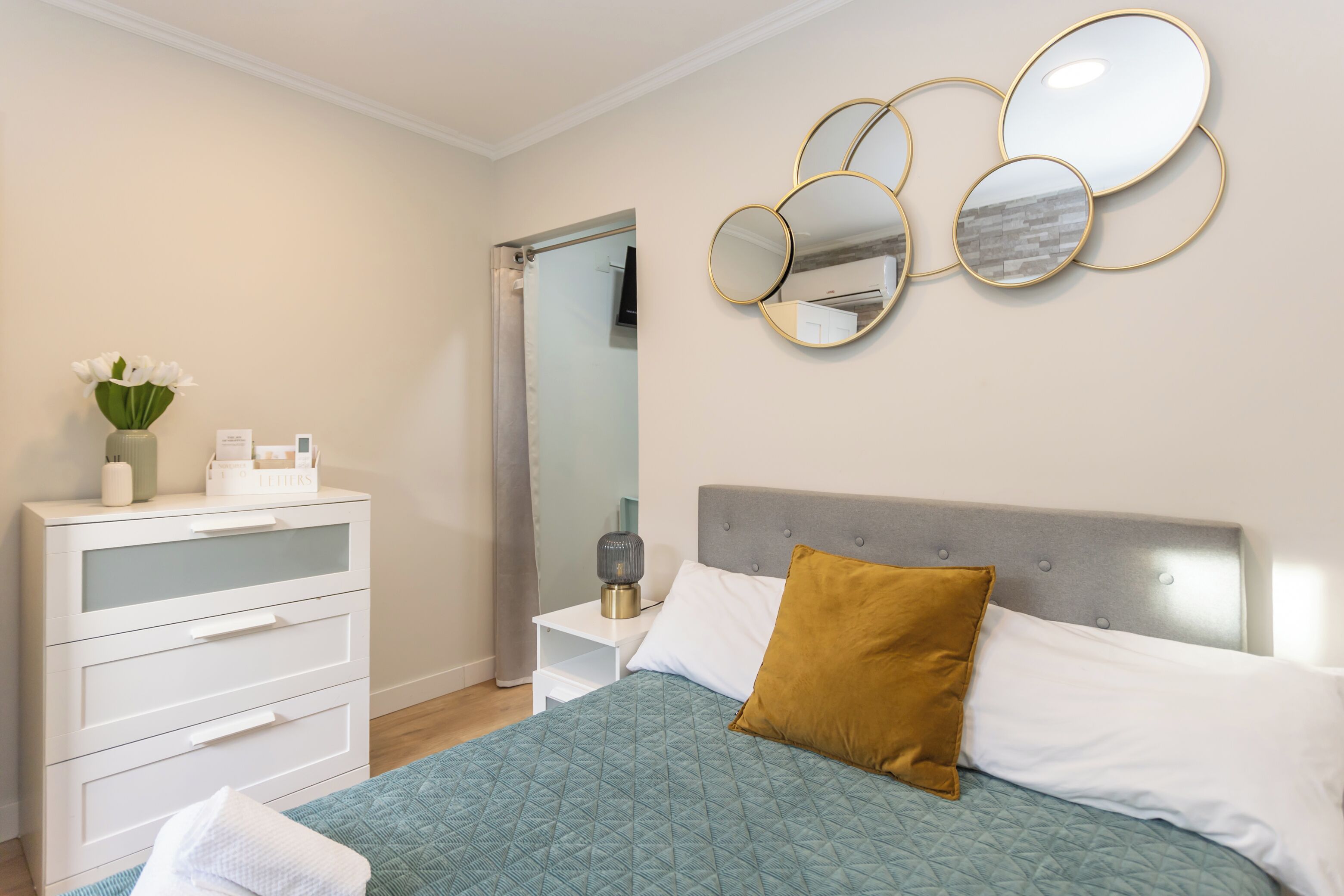 1 間睡房、熨斗/熨衫板、Wi-Fi、床單