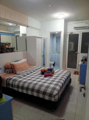 Acesso à internet, roupa de cama