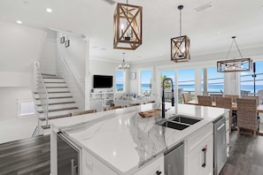House (6 Bedrooms) | Interior - Gulf Views, Pool, Rooftop Lounge & Private Beach Heavenly Day by Avantstay (Panama City Beach)