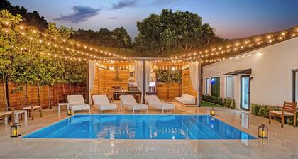 Piscina de lujo climatizada + BBQ + A 15 minutos en coche de la playa