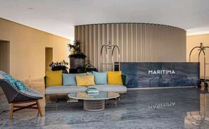 Lobby sitting area - Maritima Playa Ocean View and Ultimate Comfort (Nuevo Nayarit)