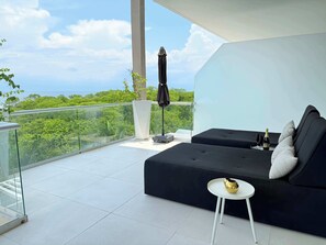 Apartment, Multiple Beds, Pool Access, Ocean View (Bolongo 302) | Terrace/patio