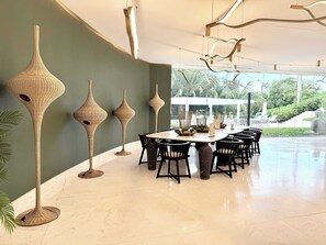 Apartment, Multiple Beds, Pool Access, Ocean View (Bolongo 302) | Dining