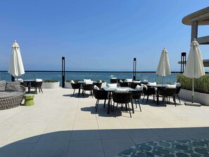 Aussenbereich für Bankette