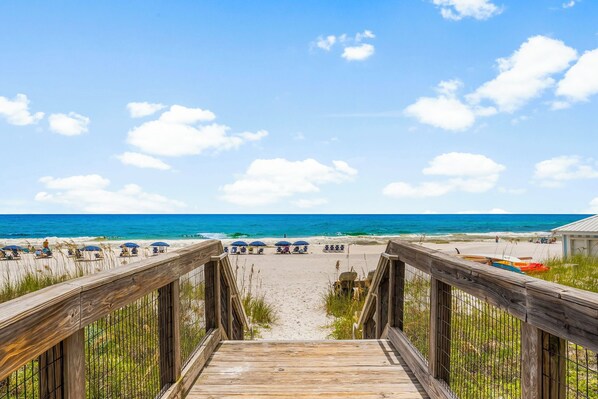 Beach nearby