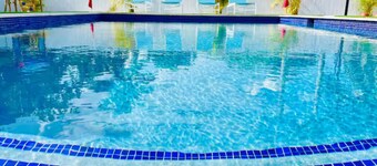 Modern Luxe Villa with Heated Pool & Resort Vibes