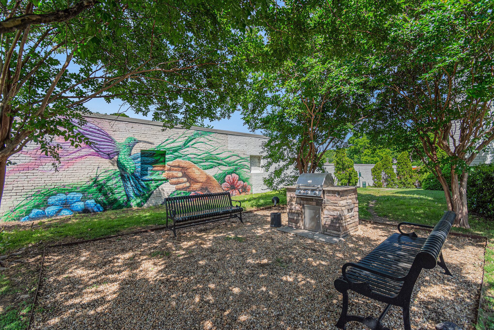 Overnattingsstedets uteområder