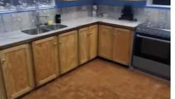 Microwave, oven, stovetop, paper towels