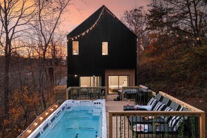 Una piscina climatizada