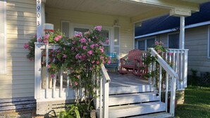 Terrace/patio - Charming 3-bedroom cottage in Seabrook, Texas (Seabrook)