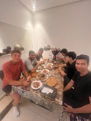 In-room dining
