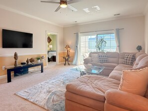 Smart TV - Bright & Breezy Myrtle Beach Getaway | 2BR w/ Private Balcony Overlooking Pond (Myrtle Beach)