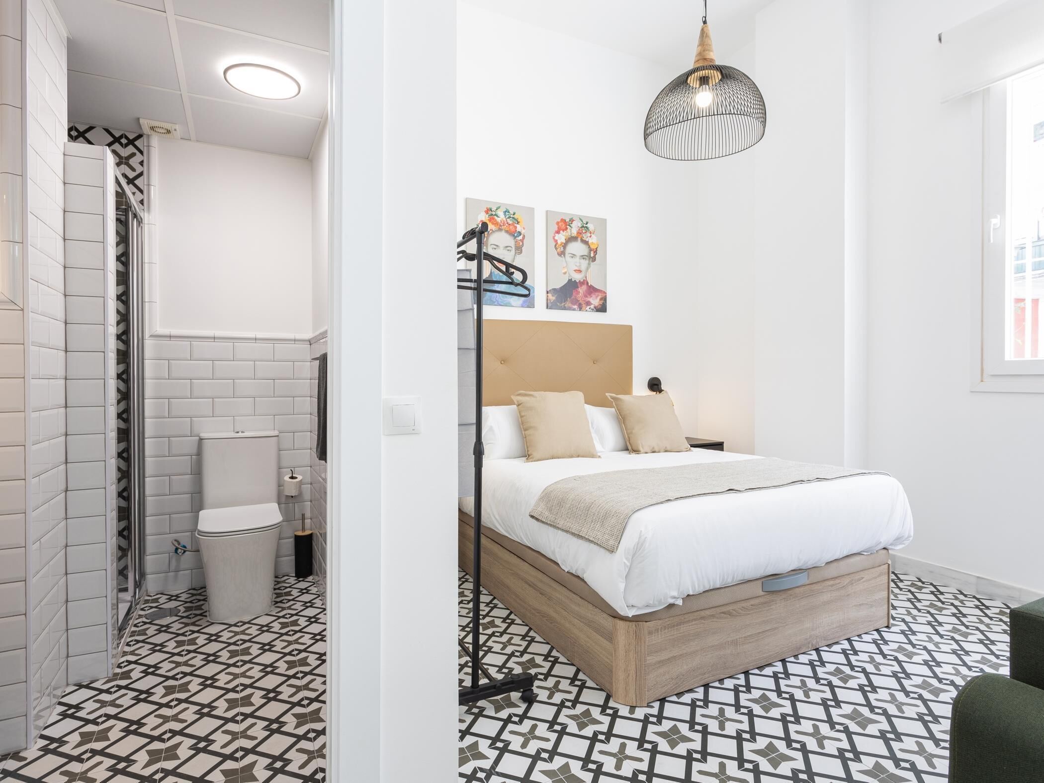 1 室のベッドルーム、アイロン / アイロン台、インターネット、ベッドシーツ