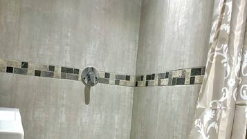 Towels, soap, toilet paper