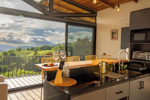 Stunning view house in Monteverde and reforestation project.