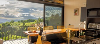 Stunning view house in Monteverde and reforestation project.