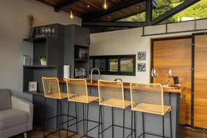 Dining - Stunning view house in Monteverde and reforestation project. (Monteverde)
