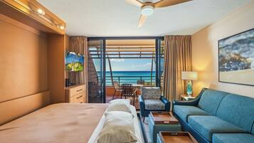 Classic Condo, 1 Bedroom, Lanai, Ocean View | Extra beds