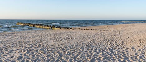 Tæt på stranden