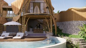2 Bedroom Villa Private Pool Garden View | Private pool