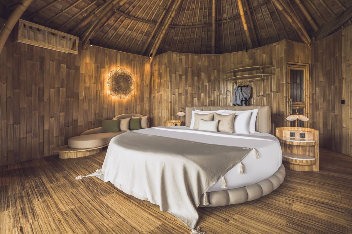 One Bedroom Villa with Rice Field View | In-room safe, free WiFi, bed sheets