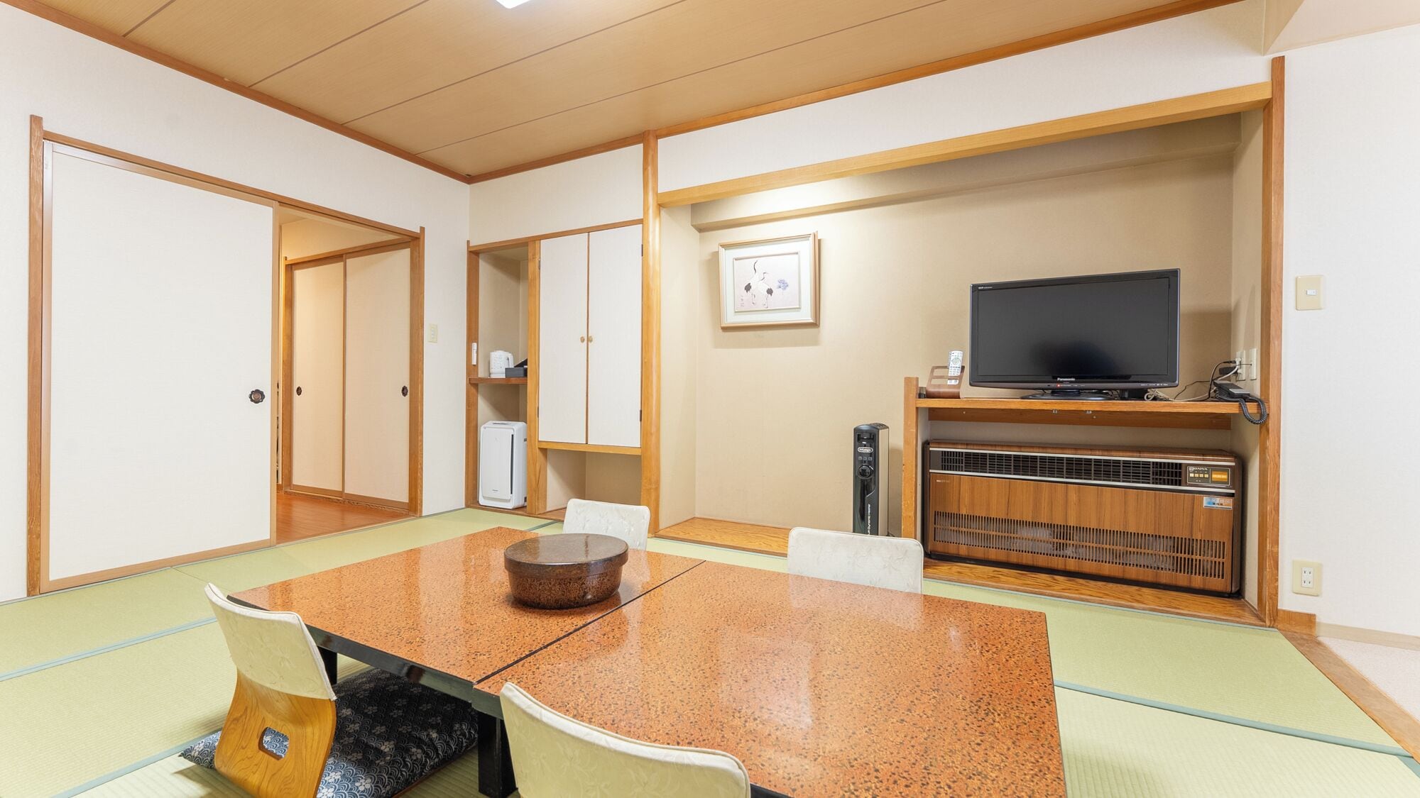 Chambre de style japonais, non-fumeur (Japanese-Style, with Shower, 34 sqm) | Accès au Wi-Fi (inclus)