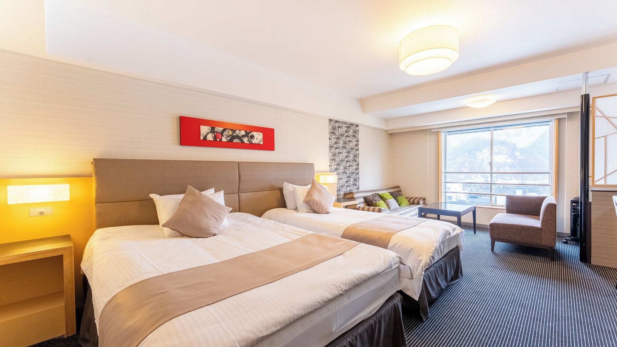 Chambre supérieure avec lits jumeaux, non-fumeur (34 sqm) | Accès au Wi-Fi (inclus)