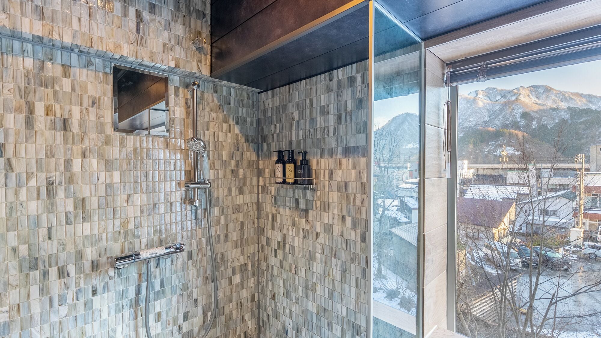 Japanese-Western Classic Suite Room with Semi Open-Air-Bath, Non Smoking | Bathroom | Hair dryer, slippers, bidet, towels