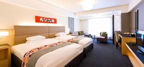 高级双床房, 无烟房 (34 sqm) | 免费 WiFi