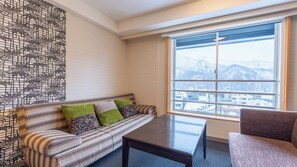 Superior Twin Room, Non Smoking | View from room - Livemax Resort Echigo Yuzawa (Yuzawa)