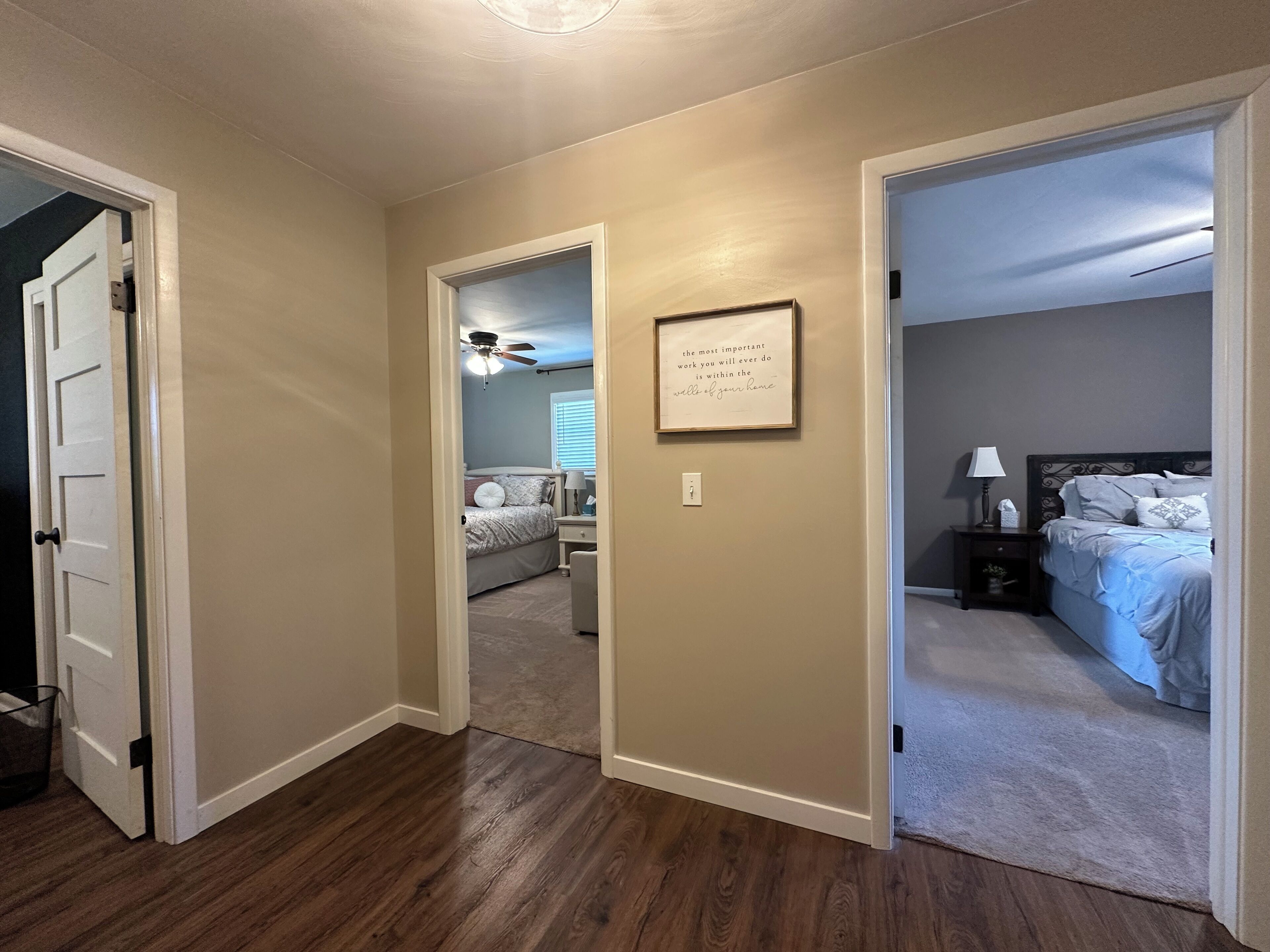 3 bedrooms, iron/ironing board, travel cot, free WiFi