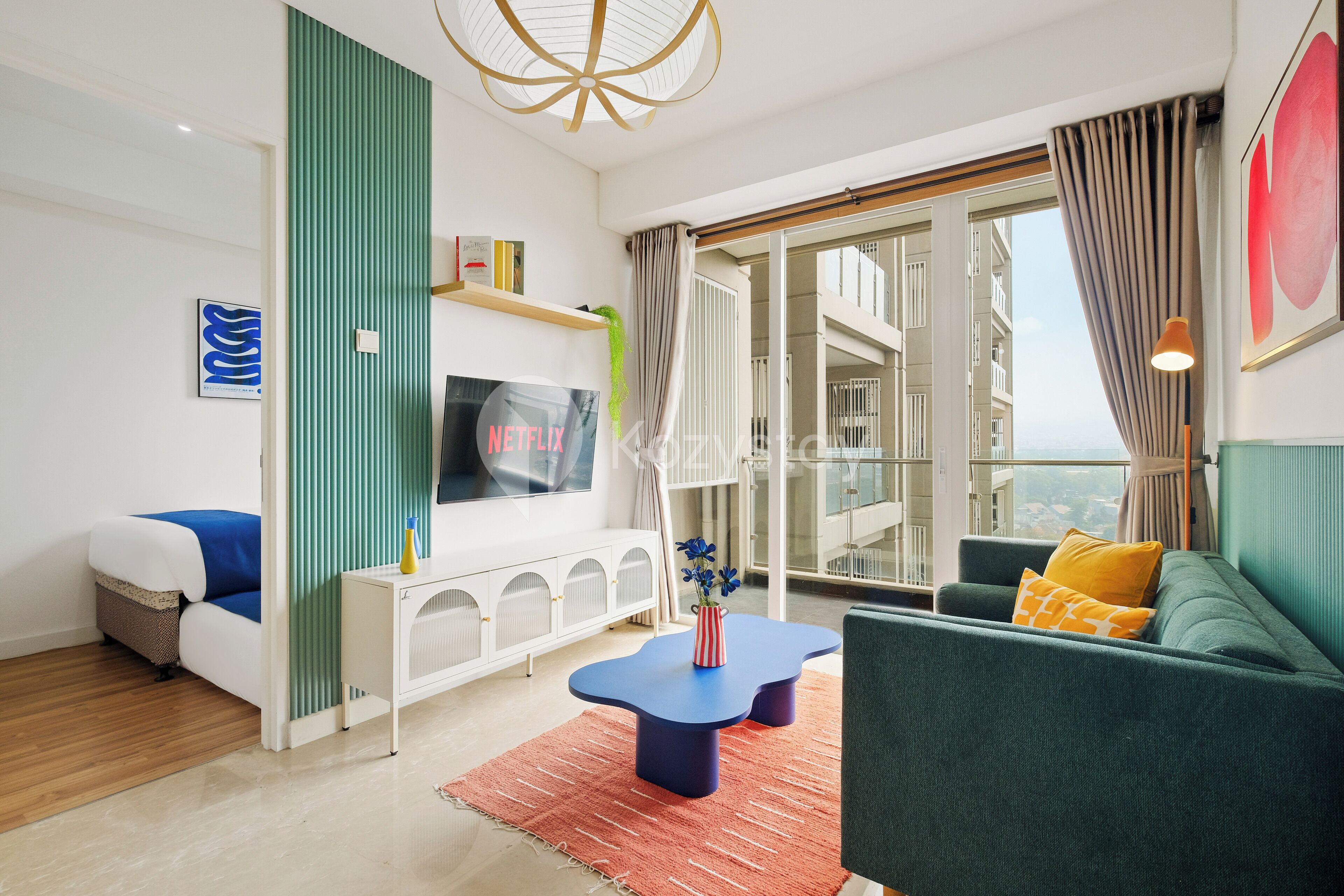 Smart TV 43 pulgadas con canales de televisión por cable, Netflix