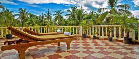 Vue sur le jardin