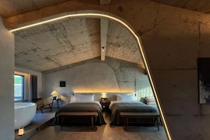 Premium bedding, individually decorated, individually furnished