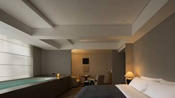 Basic Double Room | Premium bedding, laptop workspace, blackout curtains, soundproofing
