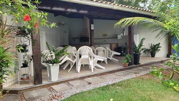 Apartamento básico | Terraço/pátio