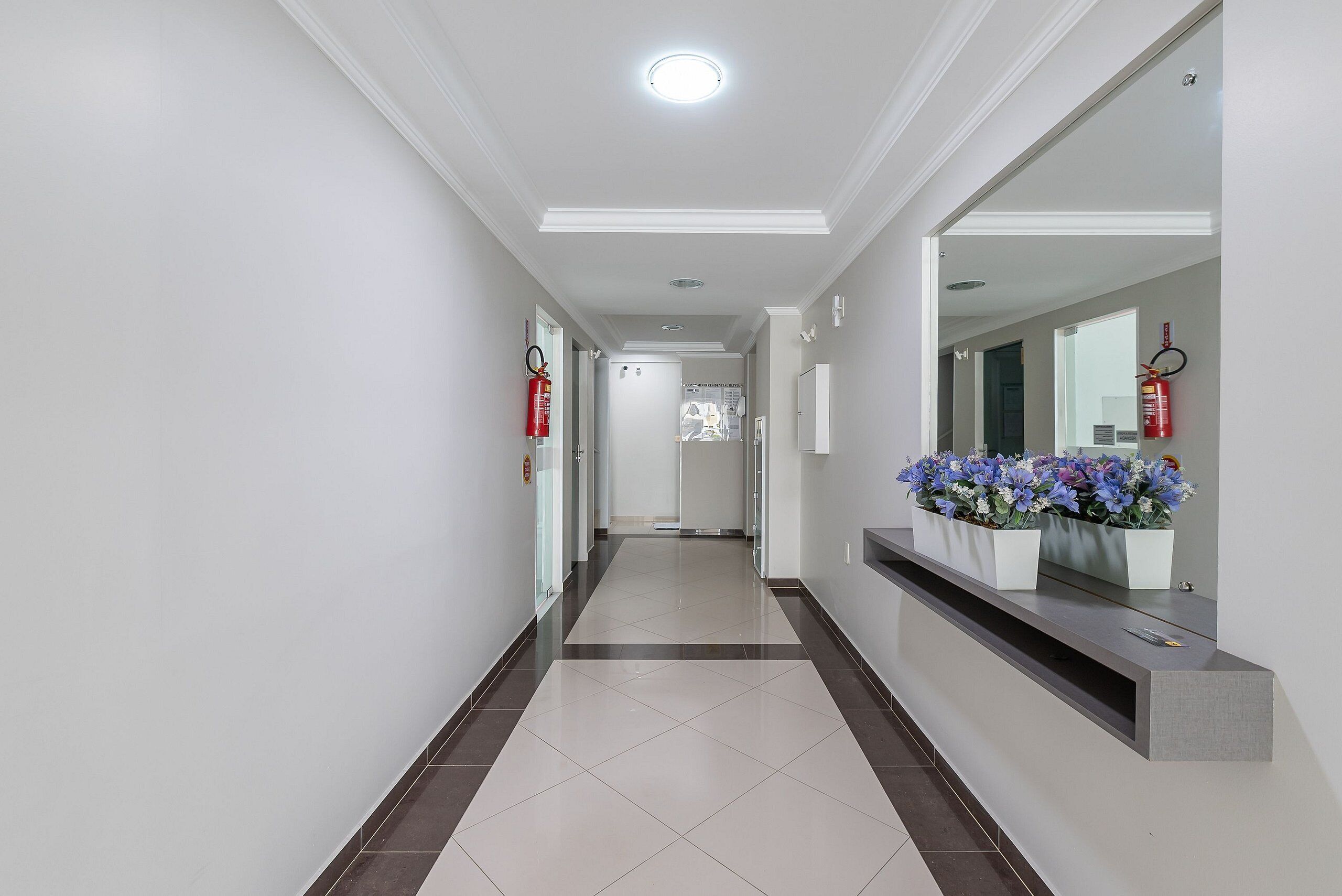 Apartamento básico | Saguão