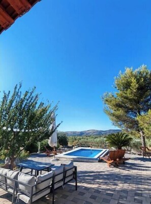 Indoor pool, a heated pool