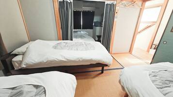 3 dormitorios, tabla de planchar con plancha, wifi gratis y ropa de cama